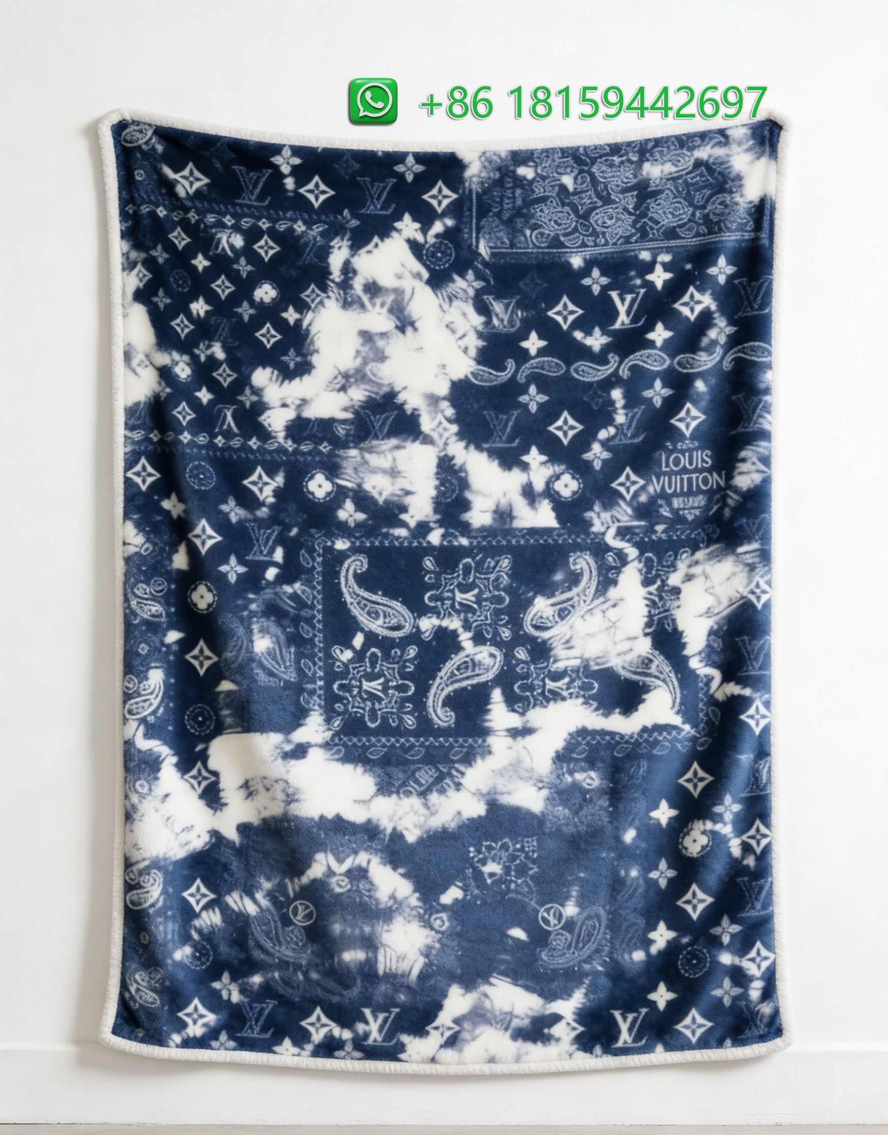 Louis Vuitton Throw Blankets